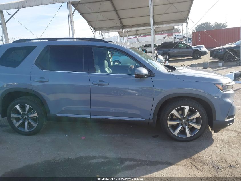 2025 Honda Pilot Elite VIN: 5FNYG1H88SB139862 Lot: 43949747