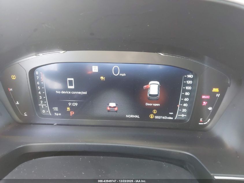 2025 Honda Pilot Elite VIN: 5FNYG1H88SB139862 Lot: 43949747