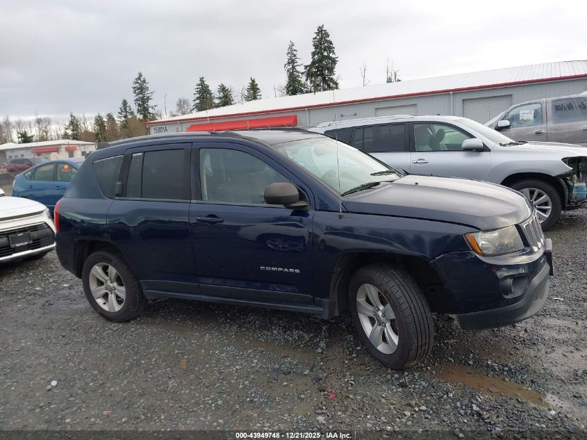 2016 Jeep Compass Sport VIN: 1C4NJDBB4GD646671 Lot: 43949748