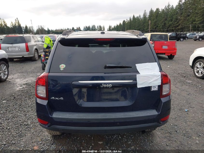 2016 Jeep Compass Sport VIN: 1C4NJDBB4GD646671 Lot: 43949748