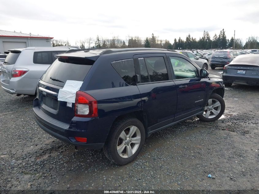 2016 Jeep Compass Sport VIN: 1C4NJDBB4GD646671 Lot: 43949748