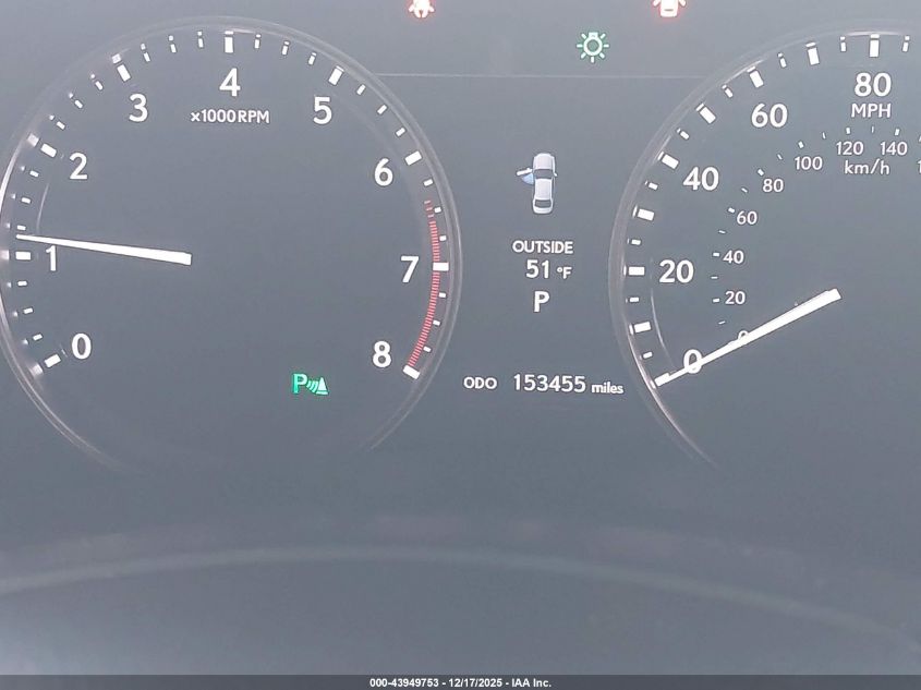 2014 Lexus Gs 350 VIN: JTHBE1BL7E5036655 Lot: 43949753