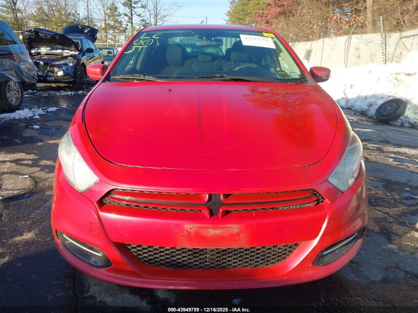 2013 Dodge Dart Se VIN: 1C3CDFAA0DD105376 Lot: 43949759