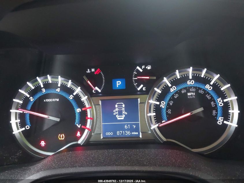 2014 Toyota 4 Runner VIN: JTEDU5JR7E5183953 Lot: 43949763