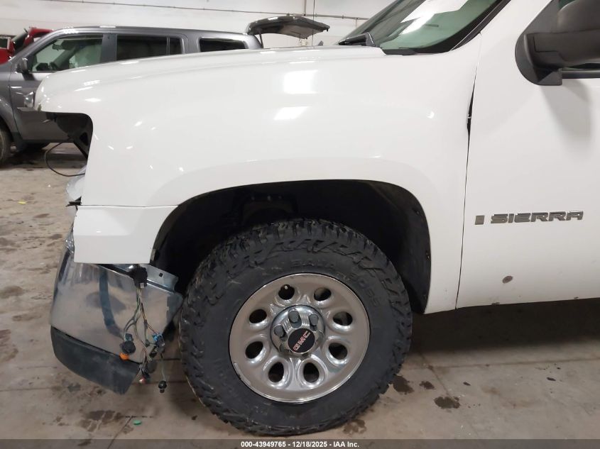 2007 GMC Sierra 1500 Work Truck VIN: 1GTEK14C87Z600314 Lot: 43949765