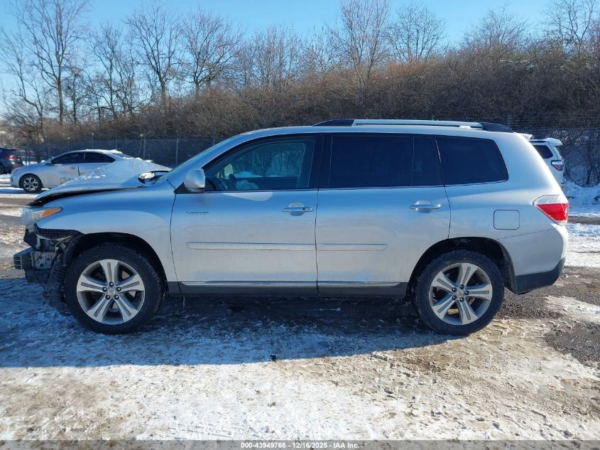 2012 Toyota Highlander Limited V6 VIN: 5TDDK3EH4CS121126 Lot: 43949766