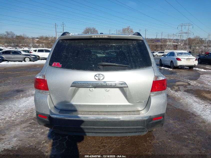 2012 Toyota Highlander Limited V6 VIN: 5TDDK3EH4CS121126 Lot: 43949766