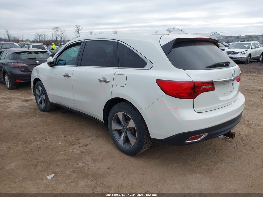 2016 Acura Mdx Acurawatch Plus Package