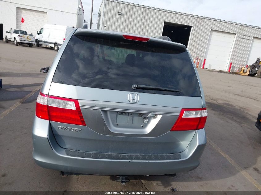 2006 Honda Odyssey Ex-L VIN: 5FNRL38636B124783 Lot: 43949780