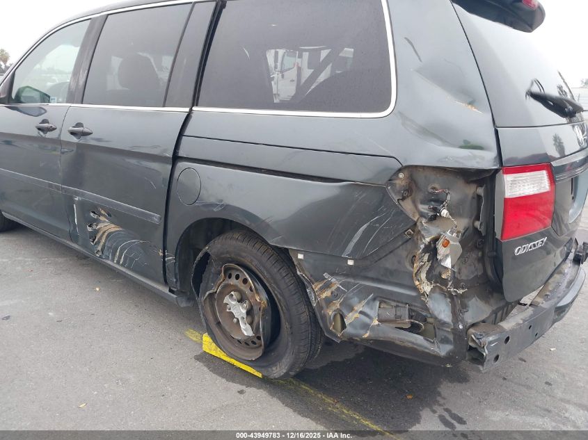 2006 Honda Odyssey Lx VIN: 5FNRL38206B115827 Lot: 43949783