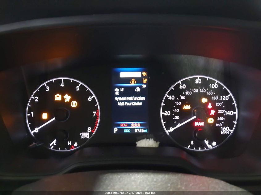 2025 Toyota Corolla Cross Le VIN: 7MUCAABG8SV133234 Lot: 43949785