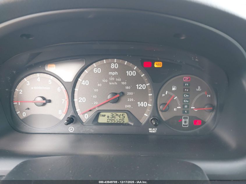 2002 Honda Accord 3.0 Ex VIN: 1HGCG22552A034852 Lot: 43949789