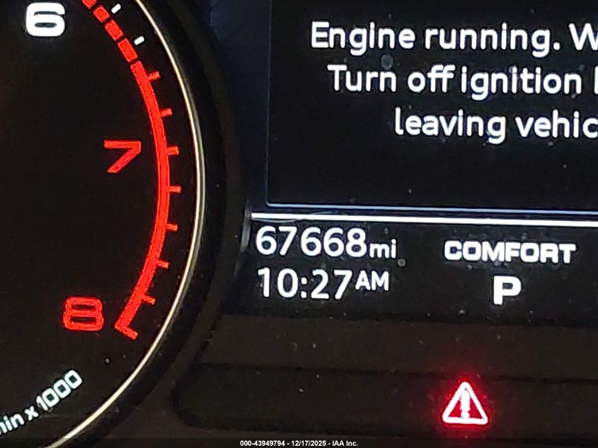 2017 Audi A4 2.0T Ultra Premium VIN: WAUGMAF49HN063385 Lot: 43949794