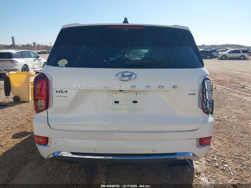 2020 Hyundai Palisade Limited VIN: KM8R5DHE5LU163140 Lot: 43949793