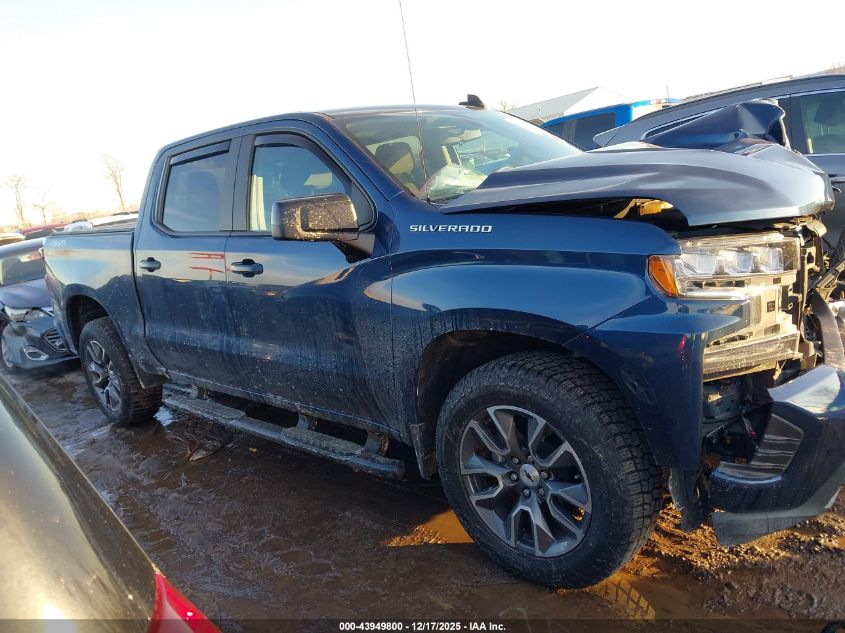 2021 Chevrolet Silverado 1500 4Wd Short Bed Rst VIN: 3GCUYEED6MG346459 Lot: 43949800