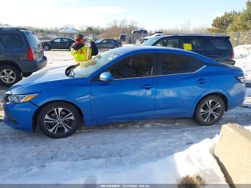 2021 Nissan Sentra Sv Xtronic Cvt VIN: 3N1AB8CV2MY284119 Lot: 43949808