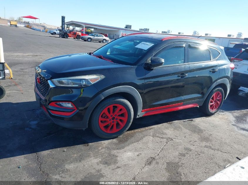 2017 Hyundai Tucson Se VIN: KM8J33A44HU446554 Lot: 43949812