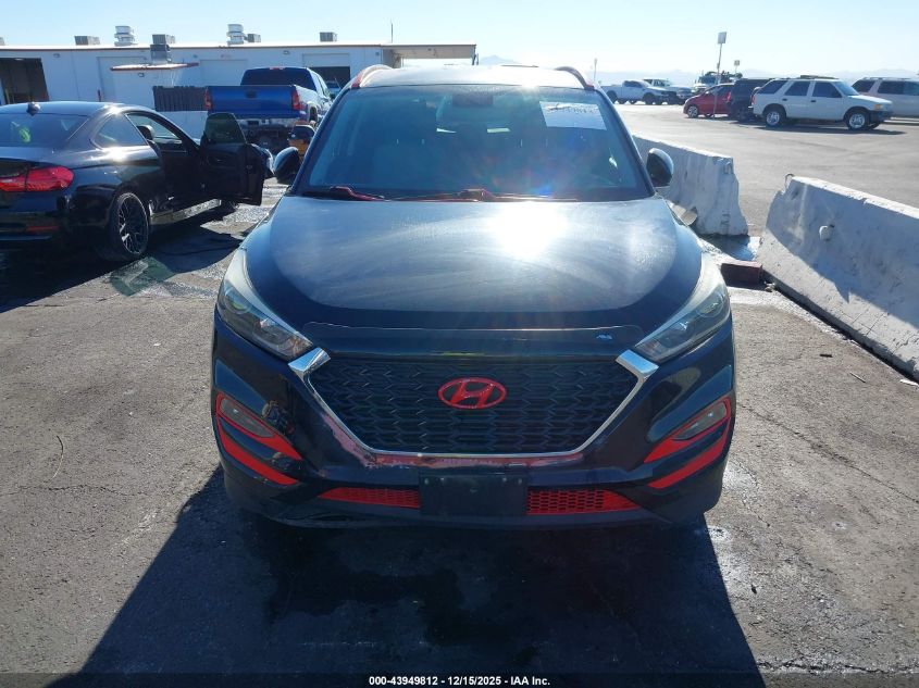 2017 Hyundai Tucson Se VIN: KM8J33A44HU446554 Lot: 43949812