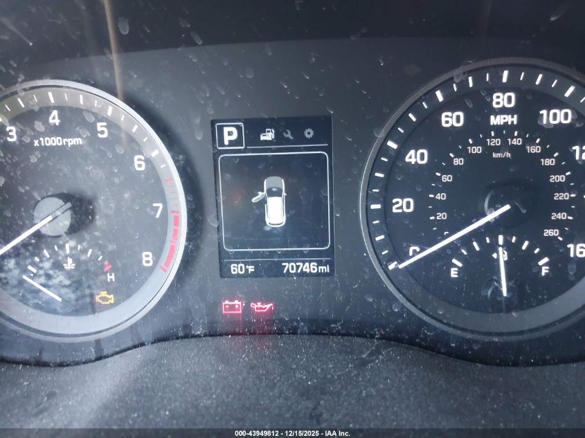 2017 Hyundai Tucson Se VIN: KM8J33A44HU446554 Lot: 43949812