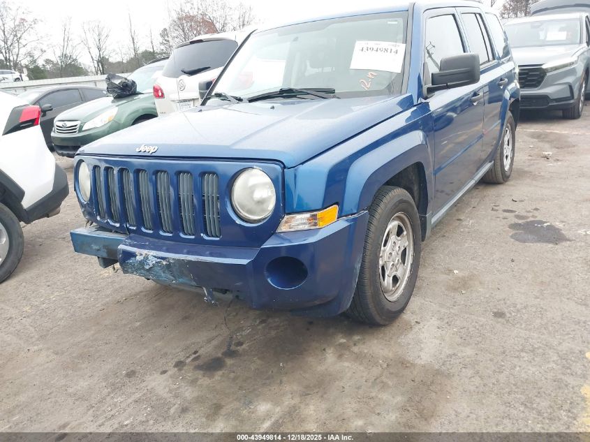 2009 Jeep Patriot Sport VIN: 1J4FT28AX9D114002 Lot: 43949814