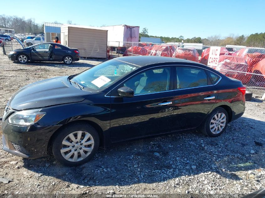2017 Nissan Sentra Sv VIN: 3N1AB7AP3HY355137 Lot: 43949816