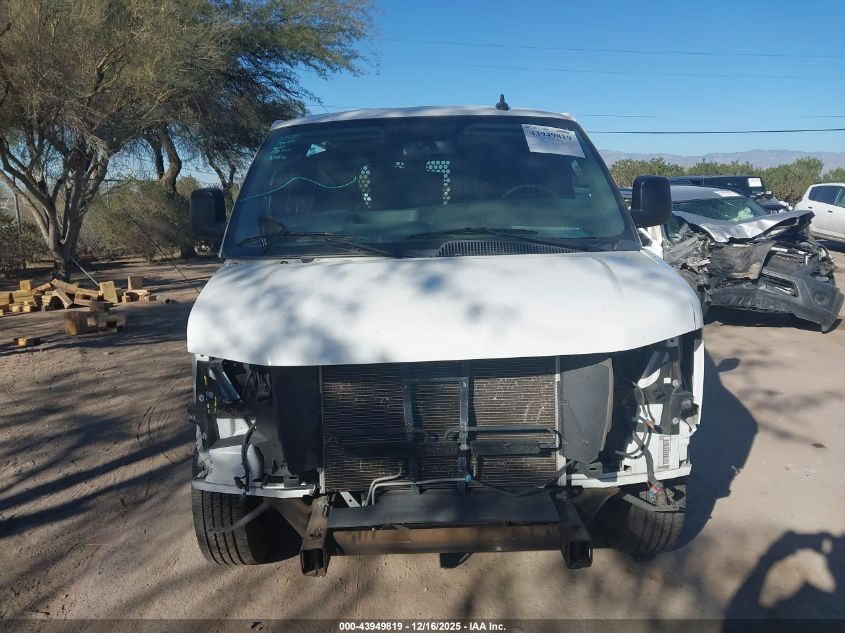 2020 Chevrolet Express Cargo Rwd 2500 Regular Wheelbase Wt VIN: 1GCWGAFG5L1230681 Lot: 43949819