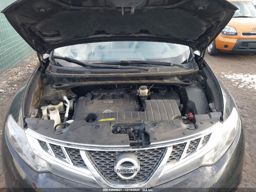 2014 Nissan Murano Sl VIN: JN8AZ1MW8EW522110 Lot: 43949827