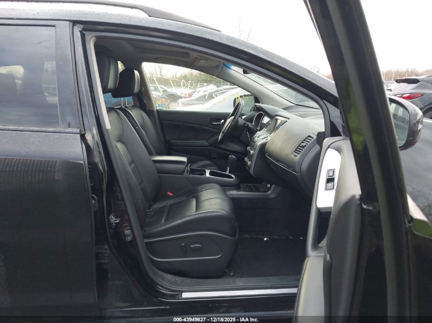 2014 Nissan Murano Sl VIN: JN8AZ1MW8EW522110 Lot: 43949827