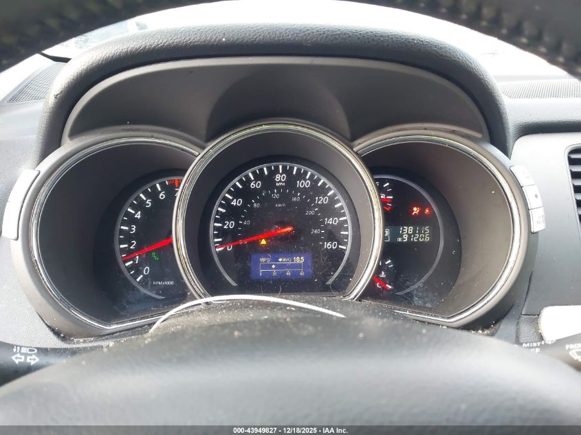 2014 Nissan Murano Sl VIN: JN8AZ1MW8EW522110 Lot: 43949827