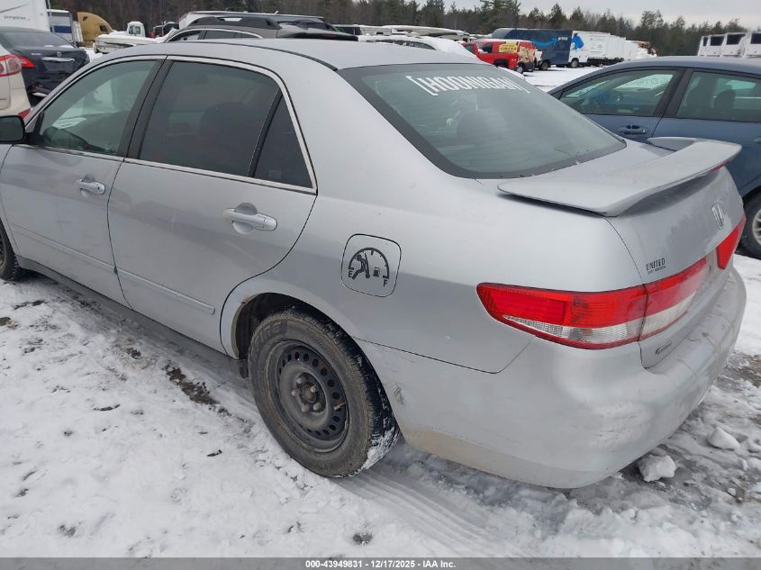 2003 Honda Accord 2.4 Lx VIN: 1HGCM56483A071360 Lot: 43949831