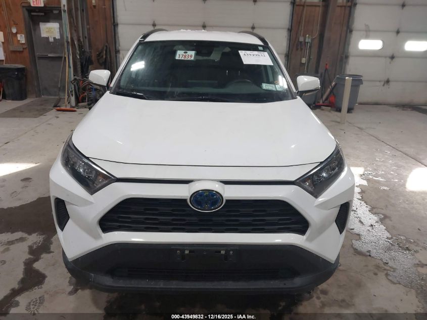 2021 Toyota Rav4 Hybrid Le VIN: 4T3M6RFV5MU018390 Lot: 43949832