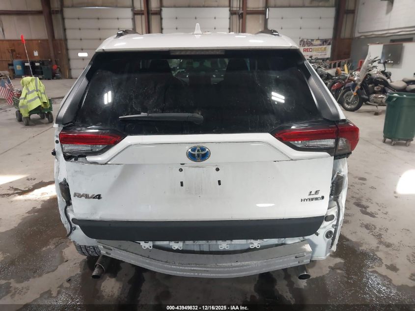 2021 Toyota Rav4 Hybrid Le VIN: 4T3M6RFV5MU018390 Lot: 43949832