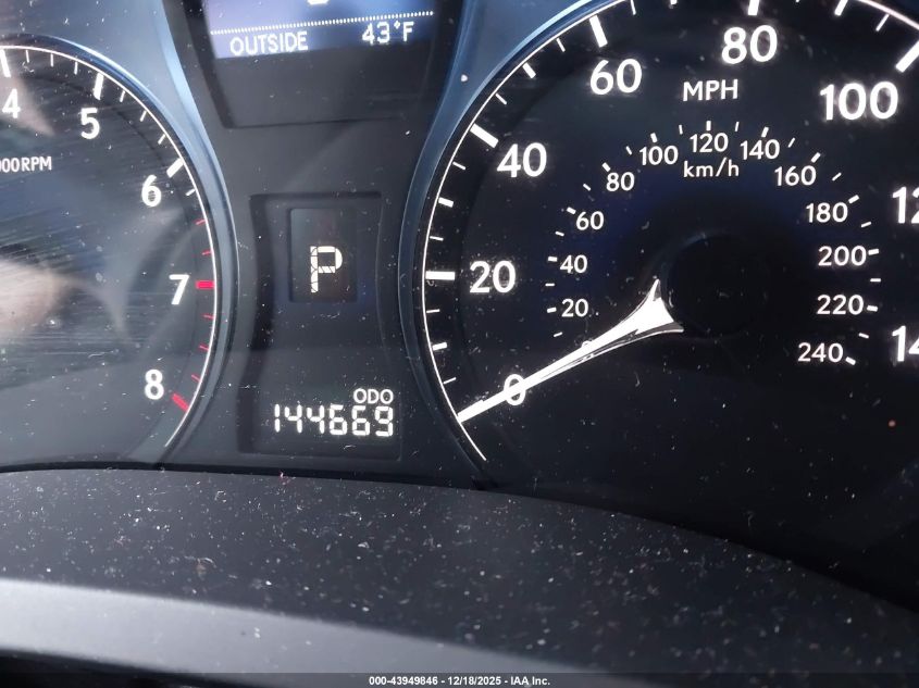 2012 Lexus Rx 350 VIN: 2T2BK1BA2CC147893 Lot: 43949846