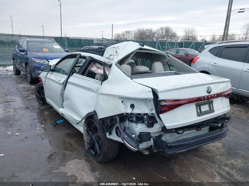 2025 Volkswagen Jetta 1.5T Se VIN: 3VW7X7BU1SM071174 Lot: 43949851