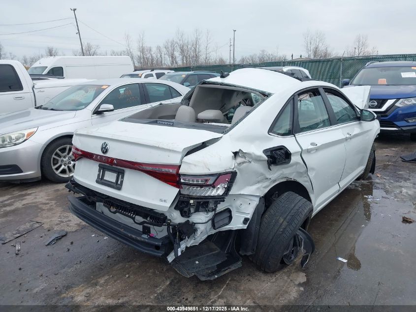 2025 Volkswagen Jetta 1.5T Se VIN: 3VW7X7BU1SM071174 Lot: 43949851