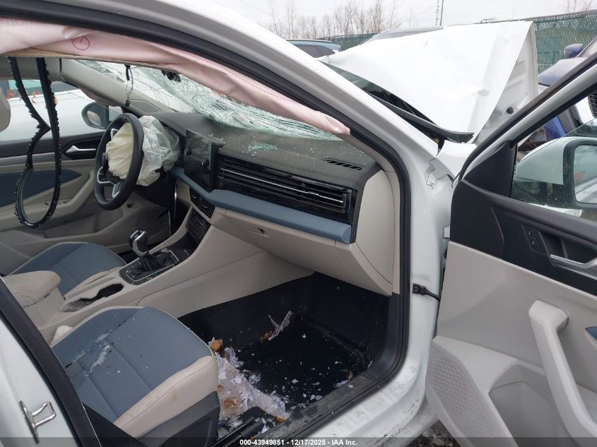 2025 Volkswagen Jetta 1.5T Se VIN: 3VW7X7BU1SM071174 Lot: 43949851