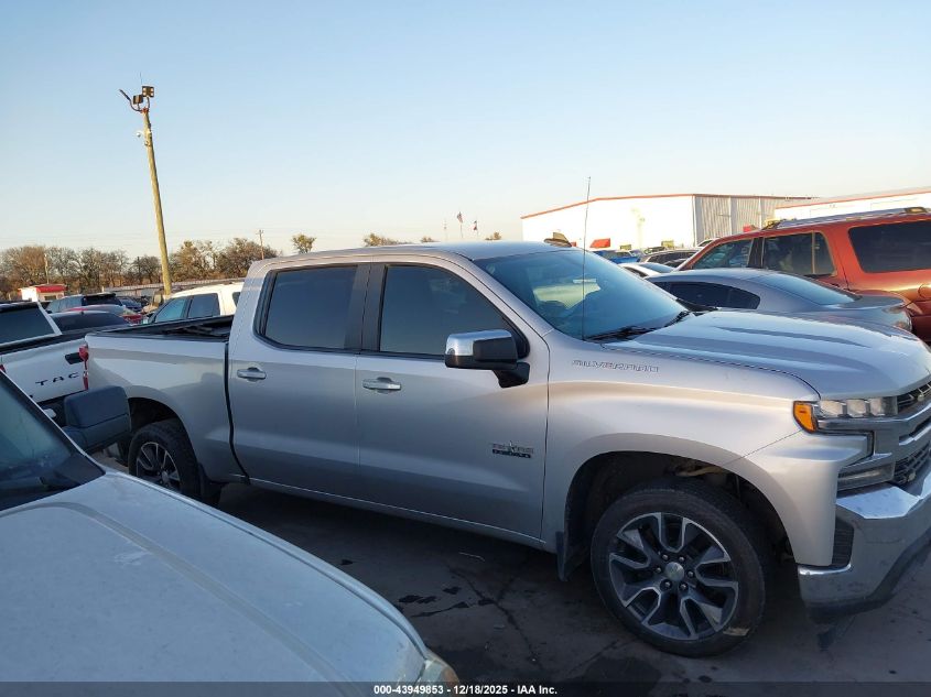 2019 Chevrolet Silverado 1500 Lt VIN: 3GCPWCED5KG280734 Lot: 43949853