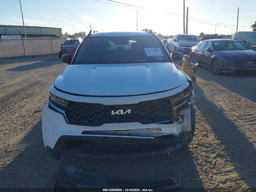 2022 Kia Sorento X-Line S VIN: 5XYRLDLC3NG143859 Lot: 43949858