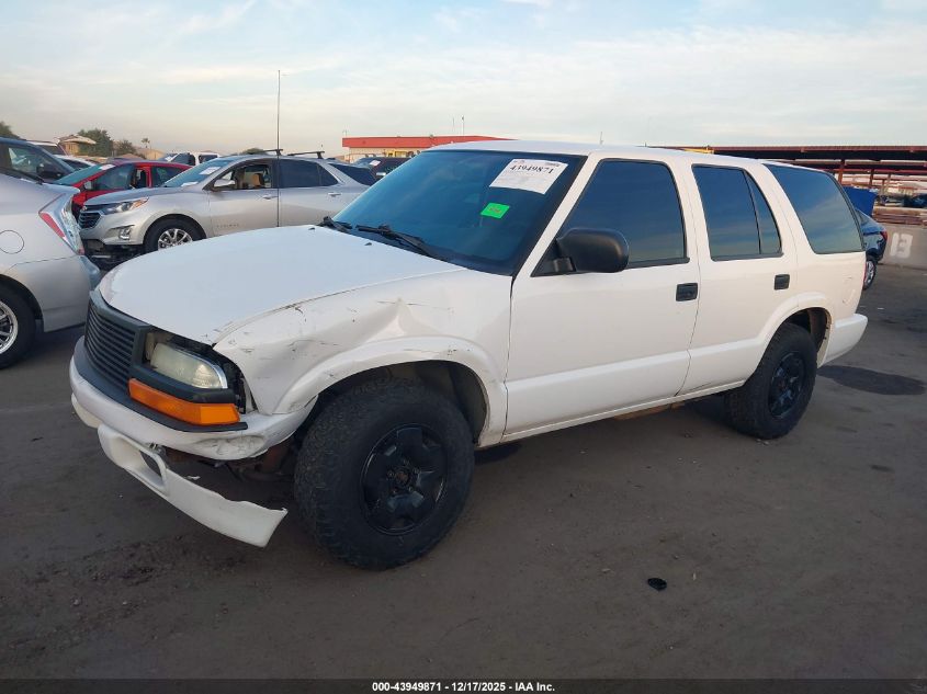 2004 Chevrolet Blazer Ls VIN: 1GNDT13X74K146632 Lot: 43949871