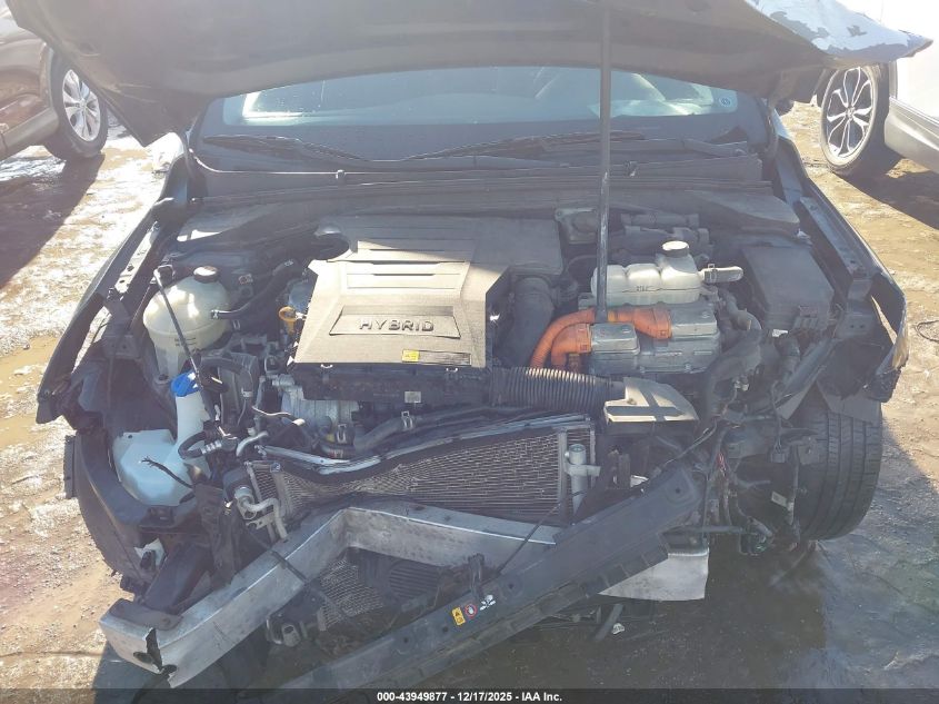 2018 Hyundai Ioniq Hybrid Blue VIN: KMHC65LC8JU073332 Lot: 43949877