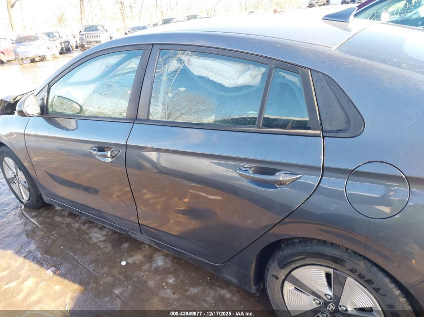 2018 Hyundai Ioniq Hybrid Blue VIN: KMHC65LC8JU073332 Lot: 43949877