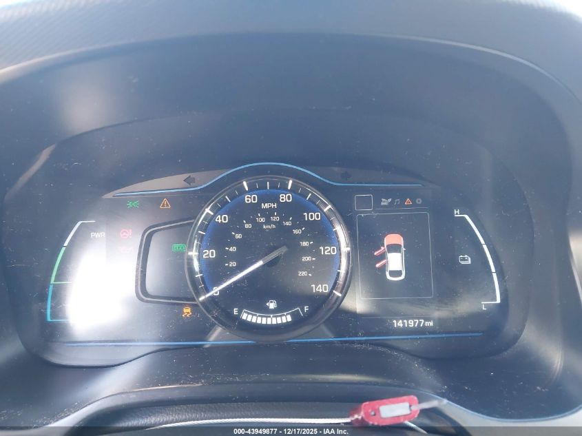 2018 Hyundai Ioniq Hybrid Blue VIN: KMHC65LC8JU073332 Lot: 43949877