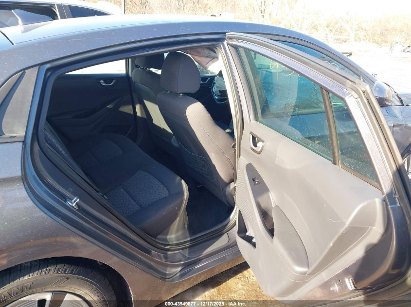 2018 Hyundai Ioniq Hybrid Blue VIN: KMHC65LC8JU073332 Lot: 43949877