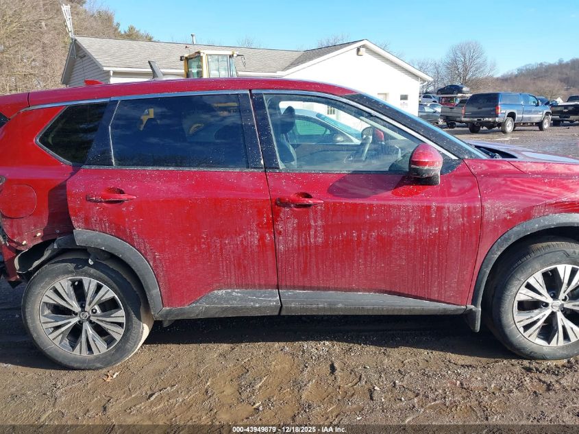 2021 Nissan Rogue Sv Intelligent Awd VIN: JN8AT3BB9MW210762 Lot: 43949879