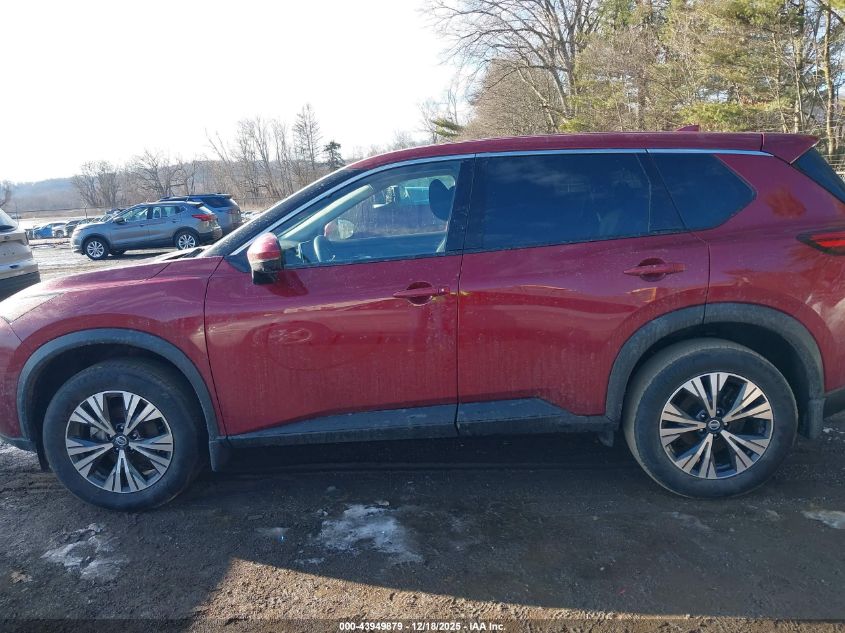 2021 Nissan Rogue Sv Intelligent Awd VIN: JN8AT3BB9MW210762 Lot: 43949879