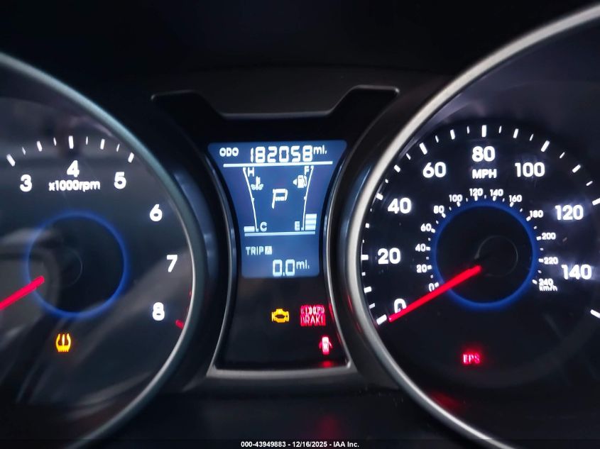 2013 Hyundai Veloster Base W/Gray VIN: KMHTC6AD6DU086899 Lot: 43949883