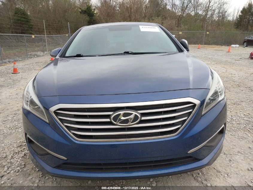 2017 Hyundai Sonata Se VIN: 5NPE24AF1HH581520 Lot: 43949886