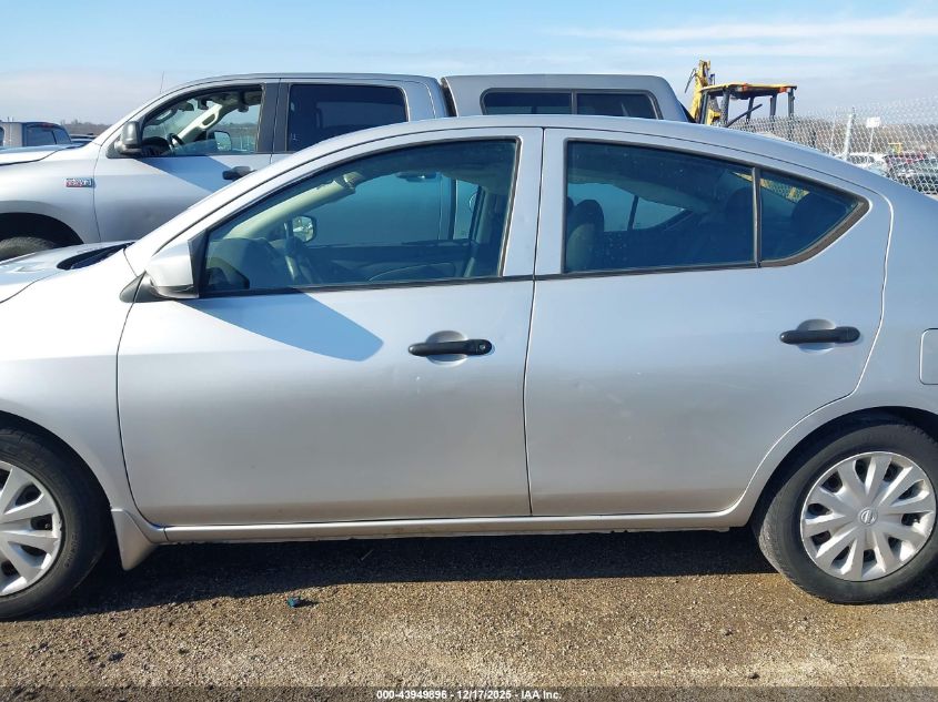 2018 Nissan Versa 1.6 S+ VIN: 3N1CN7AP0JL815616 Lot: 43949896
