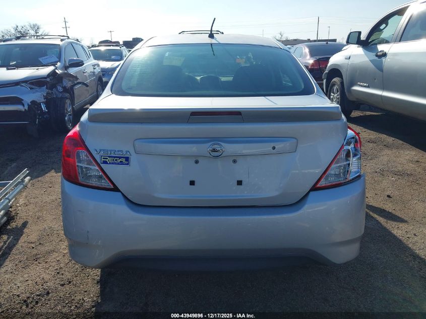 2018 Nissan Versa 1.6 S+ VIN: 3N1CN7AP0JL815616 Lot: 43949896