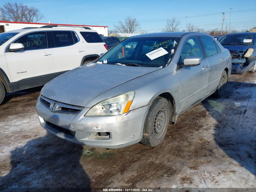 2007 Honda Accord 2.4 Lx VIN: 1HGCM56497A082227 Lot: 43949904